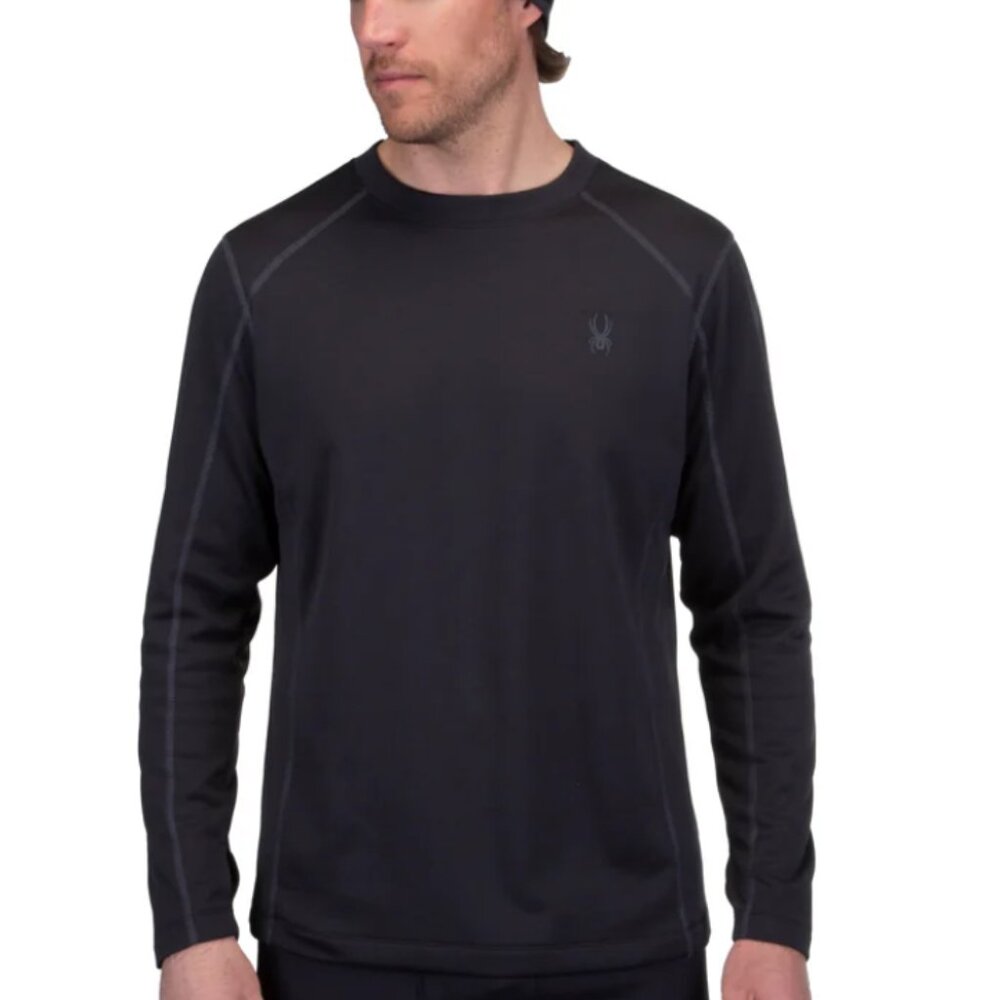 NEW SPYDER Mens Performance Baselayer Crew LARGE